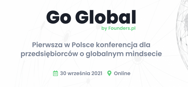 Konferencja Go Global by Founders.pl już 30 września!