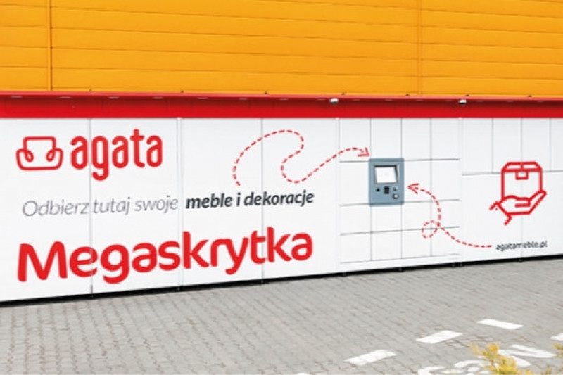 Megaskrytka – innowacyjna maszyna do odbiory paczek sieci Agata