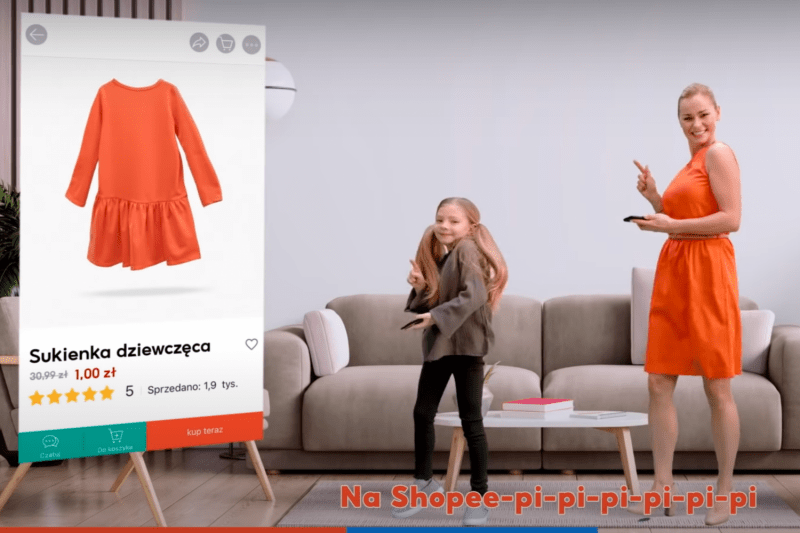 Majówkowa reklama platformy Shopee irytuje odbiorców