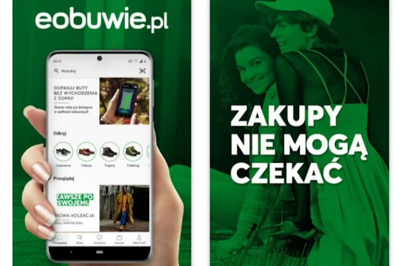 Aplikacja mobilna eobuwie.pl i jej nowoczesne opcje