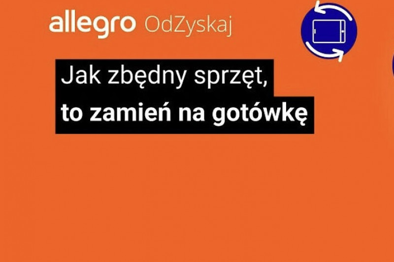 OdZyskaj z Allegro – drugie życie dla Twojej elektroniki