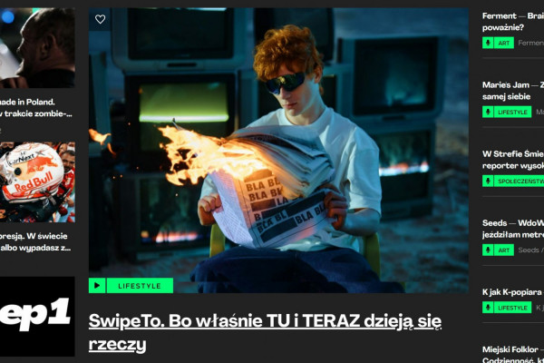 Nowy portal lifestylowy od TVP – SwipeTo.pl
