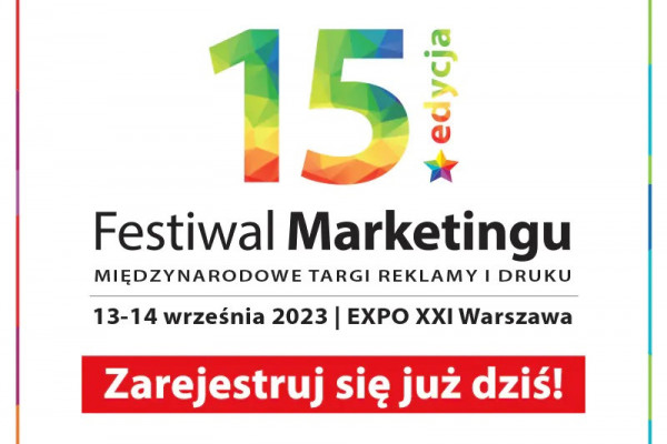 Festiwal Marketingu już w przyszłym tygodniu! Trwa rejestracja