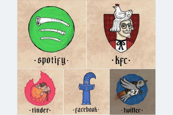 Średniowieczne loga marek i real-time marketing