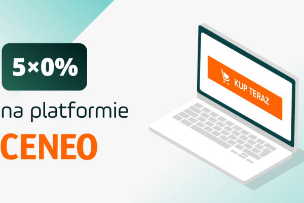 Współpraca Ceneo.pl z PayU. 5 rat 0% w serwisie
